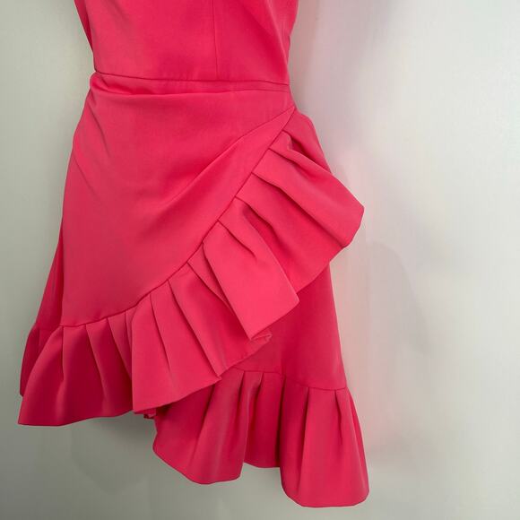 Alberto Audenino Pink Mini Strapless Dress - Picture 7 of 8